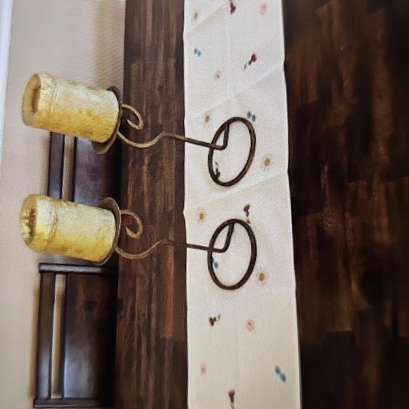 NWT Antique Herbs & Wild Flowers Summer Table Runner 13x48 inch Off White - Picture 8 of 9